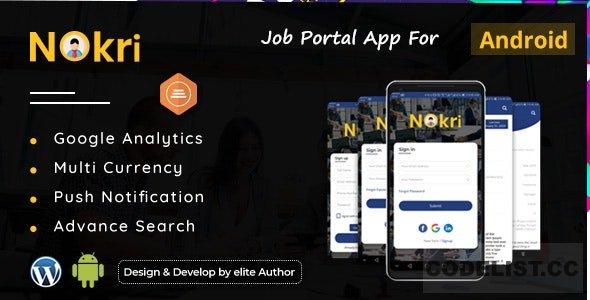 Nokri v2.2.8 - Job Board Native Android App