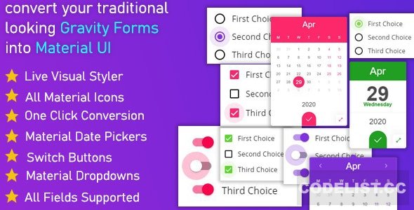 Gravitizer v1.0.6 - Gravity Forms Material UI Styler