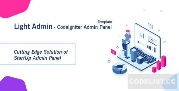 CI StartUp Admin Panel Template + Login Auth v1.0