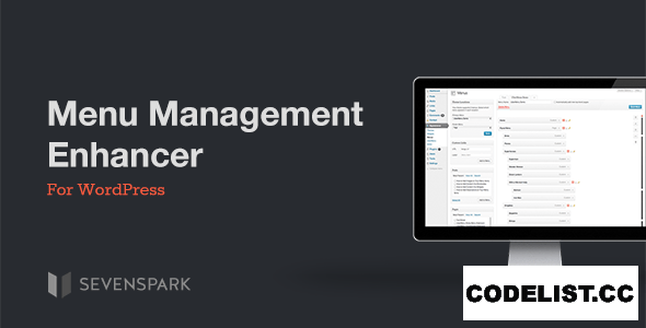 Menu Management Enhancer for WordPress v1.2