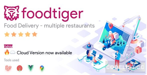 FoodTiger v1.4.0 - Food delivery - Multiple Restaurants