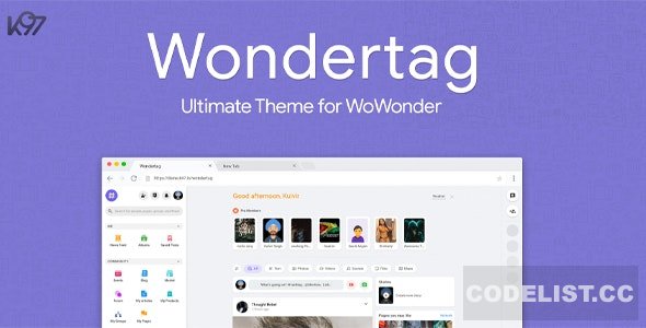 Wondertag v2.3.7.1 - The Ultimate WoWonder Theme