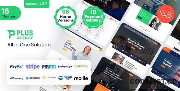PlusAgency v3.0 - Multipurpose Website CMS & Business Agency Management System - nulled