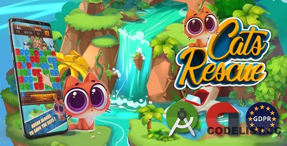 cats rescue (Android Studio+Admob+GDPR) - 3 september 2020