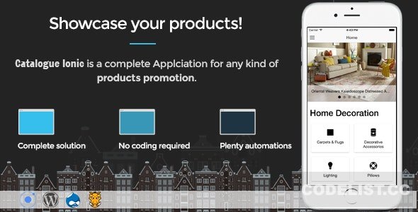 Catalogue Ionic v1.5 - Full application
