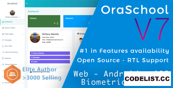 Ora School Suite v7.0 - Ultimate school management system