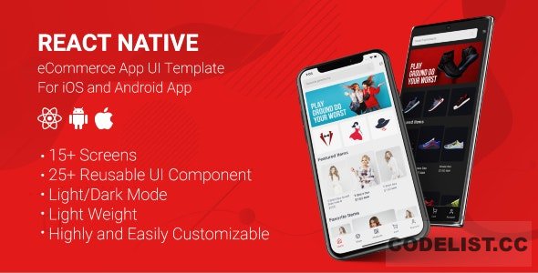 React Native Store UI Template v1.0