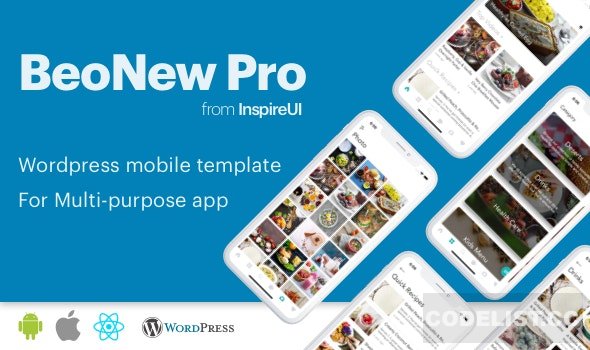 BeoNews Pro v4.3.0 - React Native mobile app for Wordpress