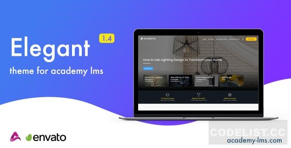 Elegant v1.4 - Academy LMS Theme
