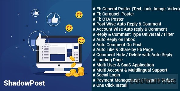 ShadowPost v2.2 - Facebook Posting Solution