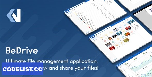 BeDrive v2.2.3 - File Sharing and Cloud Storage