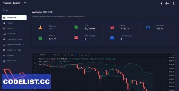 Online Trader - Trading and investment management system (25-08-2020)