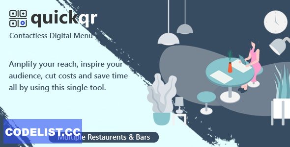 QuickQR v5.3 - Saas - Contactless Restaurant QR Menu Maker - nulled