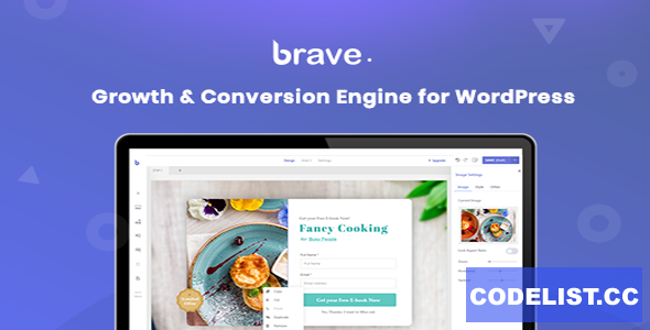 Brave v0.6.9 - Drag n Drop WordPress Popup, Optin, Lead Gen & Survey Builder