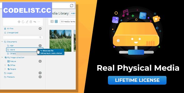 WordPress Real Physical Media v1.5.71 - Physical Media Folders & SEO Rewrites