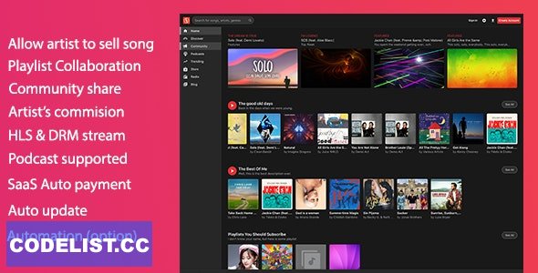 MusicEngine v2.1.6.2 - Music Social Networking