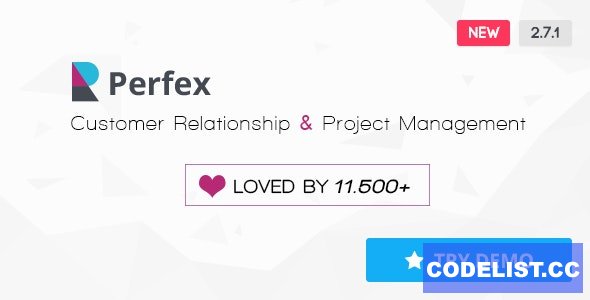 Perfex v2.7.1 - Powerful Open Source CRM