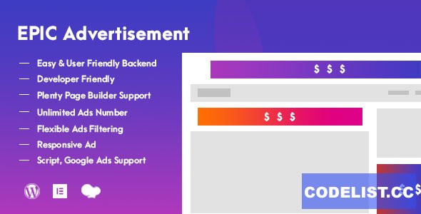 Epic Advertisement WordPress Plugin & Add Ons for Elementor & WPBakery v1.0.1