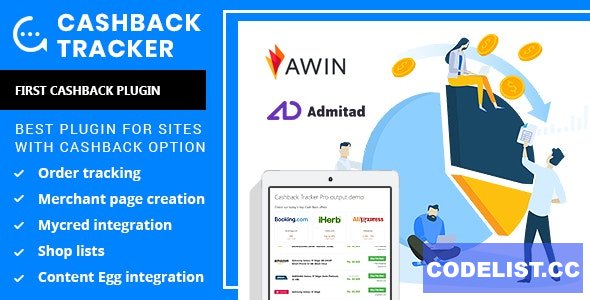 Cashback Tracker v1.5.1 - Wordpress Plugin