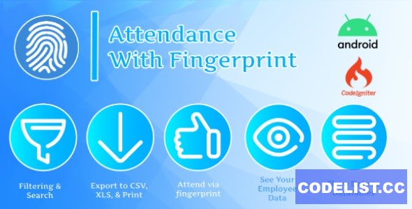 Attendance with Fingerprint (Android + System Management) 15 August 2021