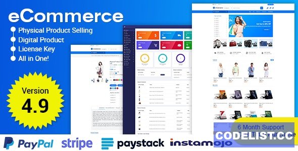 eCommerce v4.9 - Responsive Ecommerce Business Management System