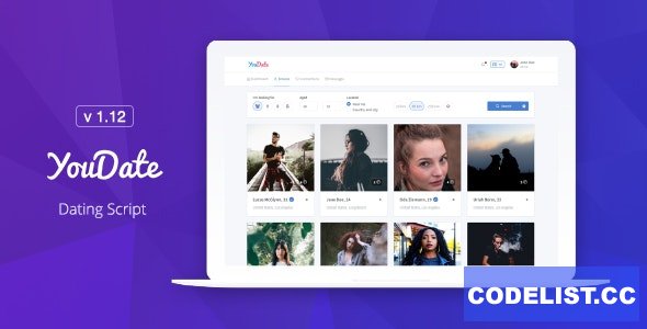 YouDate v1.12 - Dating Script