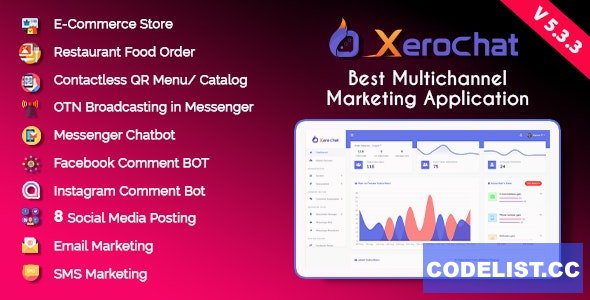 XeroChat v5.3.3 - Best Multichannel Marketing Application (SaaS Platform) - nulled