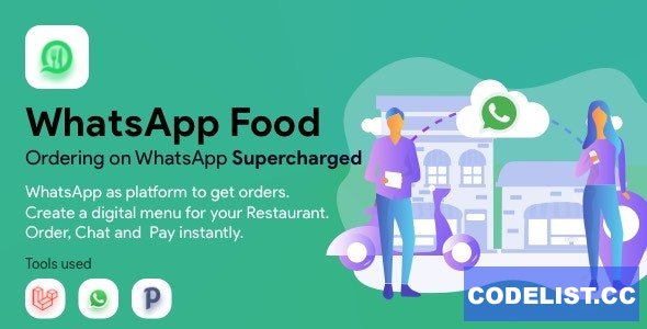 WhatsApp Food v3.0.6 - SaaS WhatsApp Ordering