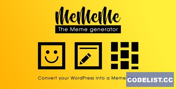 MeMeMe v2.2.4 - The Meme Generator | WP Plugin