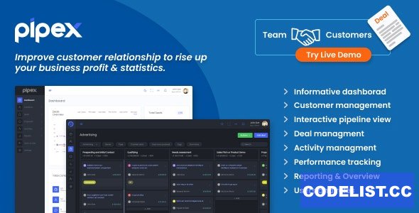 PipeX CRM v1.1