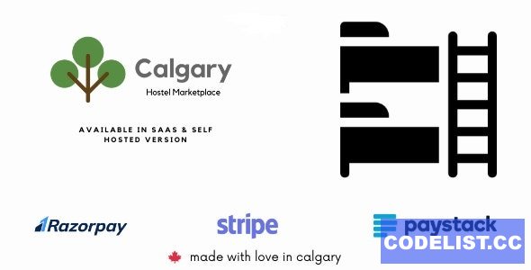 Calgary Hostel Management System v3.0.1 - SAAS & Self Hosted