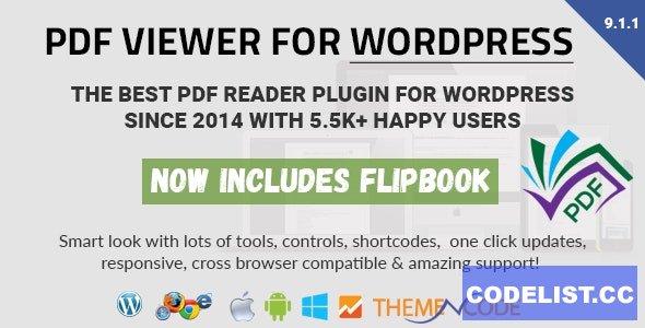 PDF viewer for WordPress v10.6.5