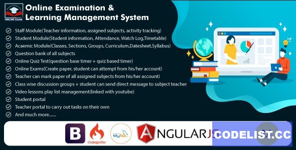 Online Exam and Learning Management System v2.5