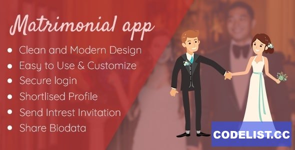 Matrimonial - Wedding App - Admin Panel - Website