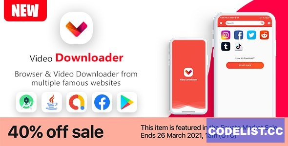 New Video Downloader & Browser App v1.0