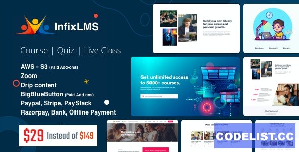 Infix LMS v2.2.3 - Learning Management System - nulled