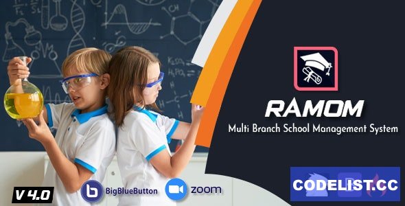 Ramom School v4.5 - Multi Branch School Management System