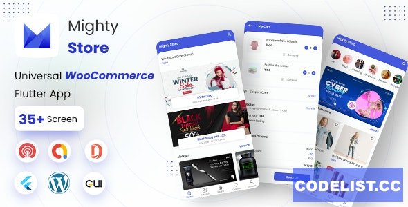MightyStore Dokan Multi Vendor v5.0 - Flutter E-commerce Full App