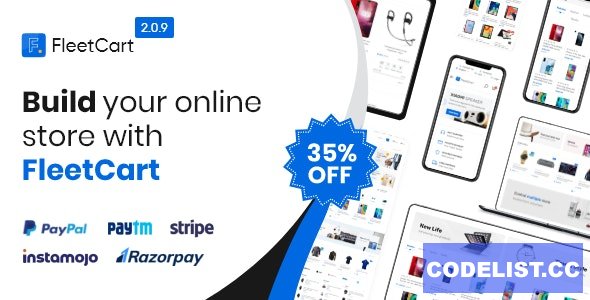 FleetCart v2.0.9 - Laravel Ecommerce System - nulled