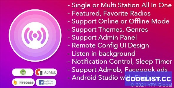 XRadio v4.0 - Best Radio Template For Android