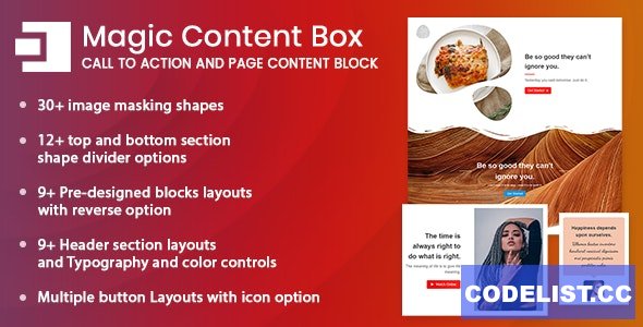 Magic Content Box v1.2.0 - Page Content Builder Gutenberg Block for WordPress