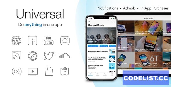 Universal for IOS v4.4.2 - Full Multi-Purpose IOS app