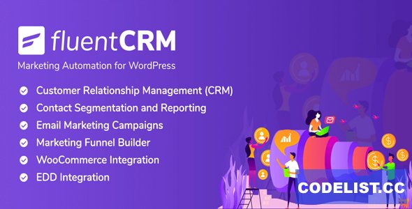 FluentCRM v2.9.3.0 - Marketing Automation For WordPress