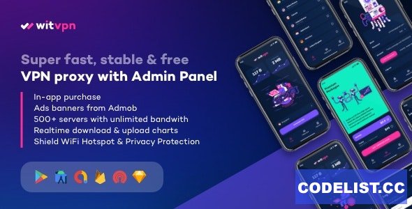 WitVPN v3.1 - super fast, secure, stable & free VPN proxy for Android