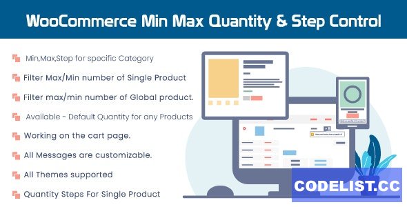 WooCommerce Min Max Quantity & Step Control v2.0.4