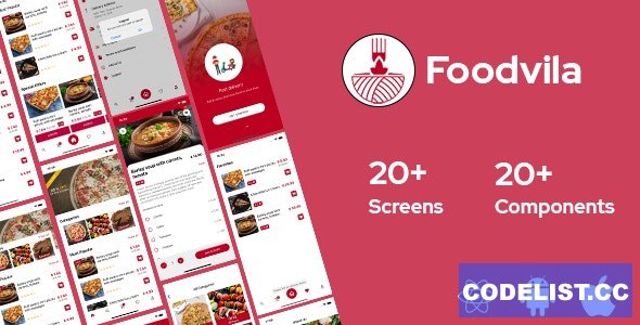 Foodvila v1.0 - React Native Template