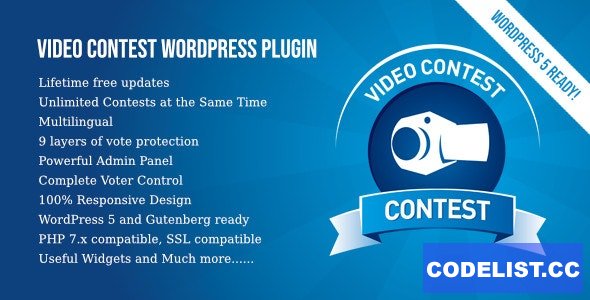 Video Contest WordPress Plugin v3.2