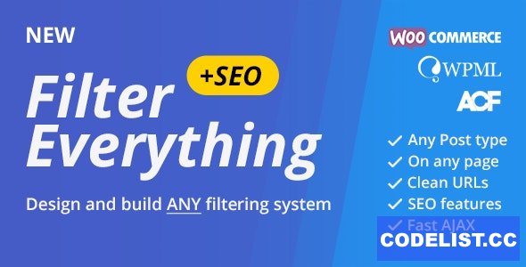 Filter Everything v1.6.5 - WordPress & WooCommerce products Filter