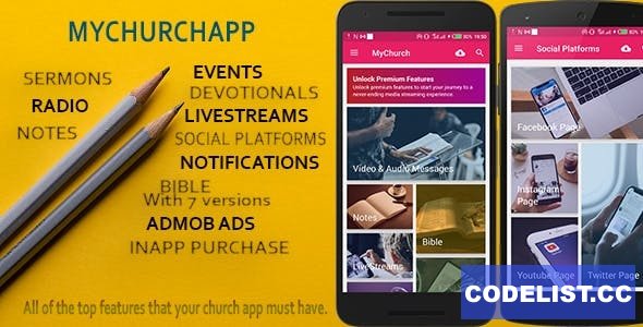 My Church App - Android & IOS Flutter Church Application - 15 July 2023