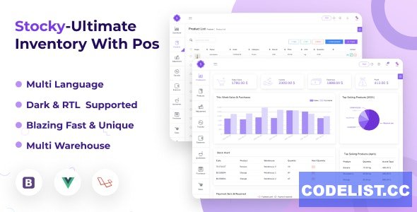 Stocky v2.5.0 - Ultimate Inventory Management System with Pos